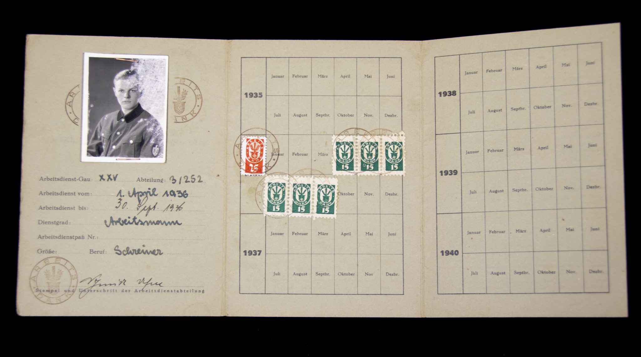 Arbeitsdank Mitgliedskarte + passphoto (2) Arbeitsdank Mitgliedskarte + passphoto