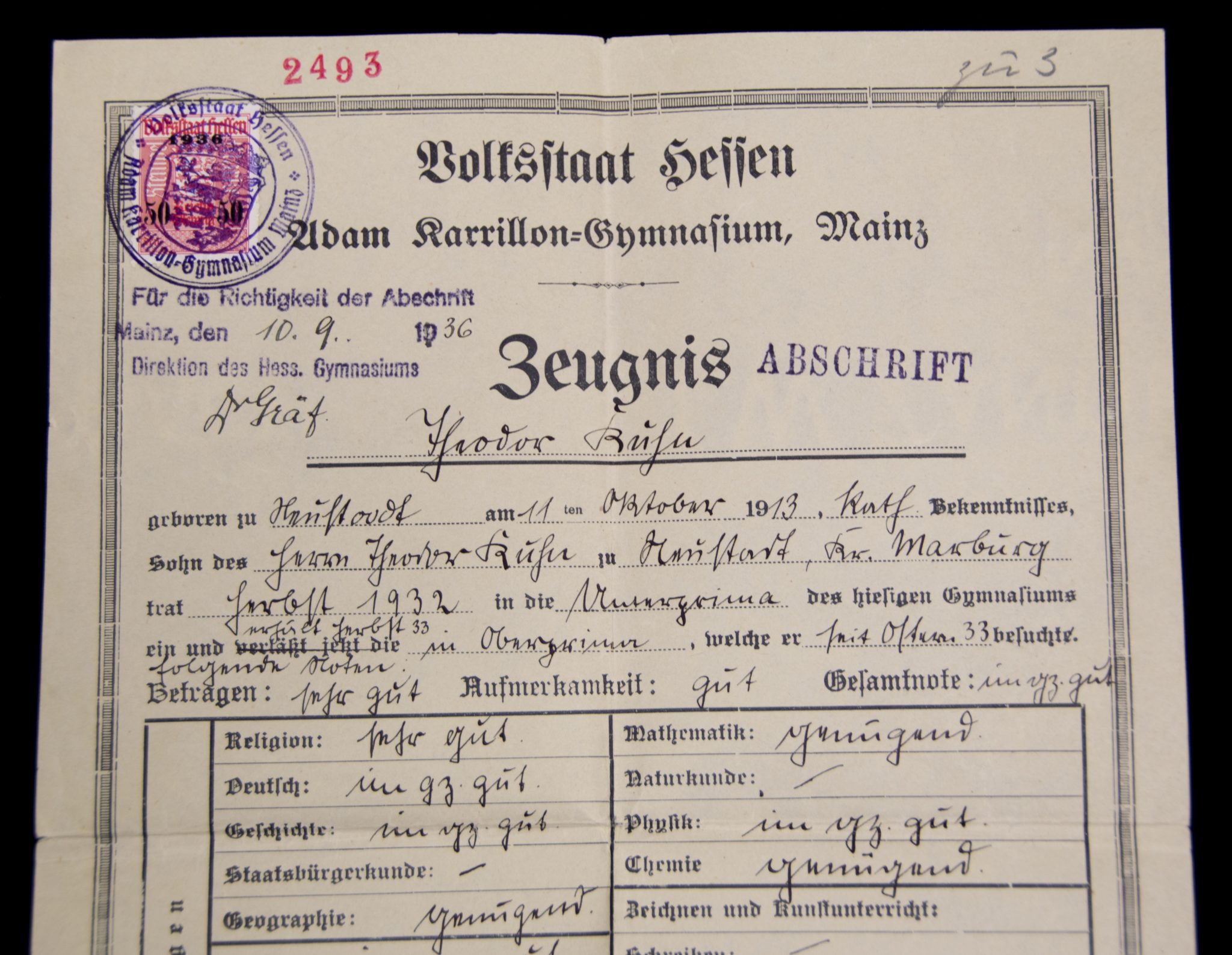 Wehrpass 4./E. (M.G.) Kp. 116 (1939) with EK2 + VWA Black - Image 3