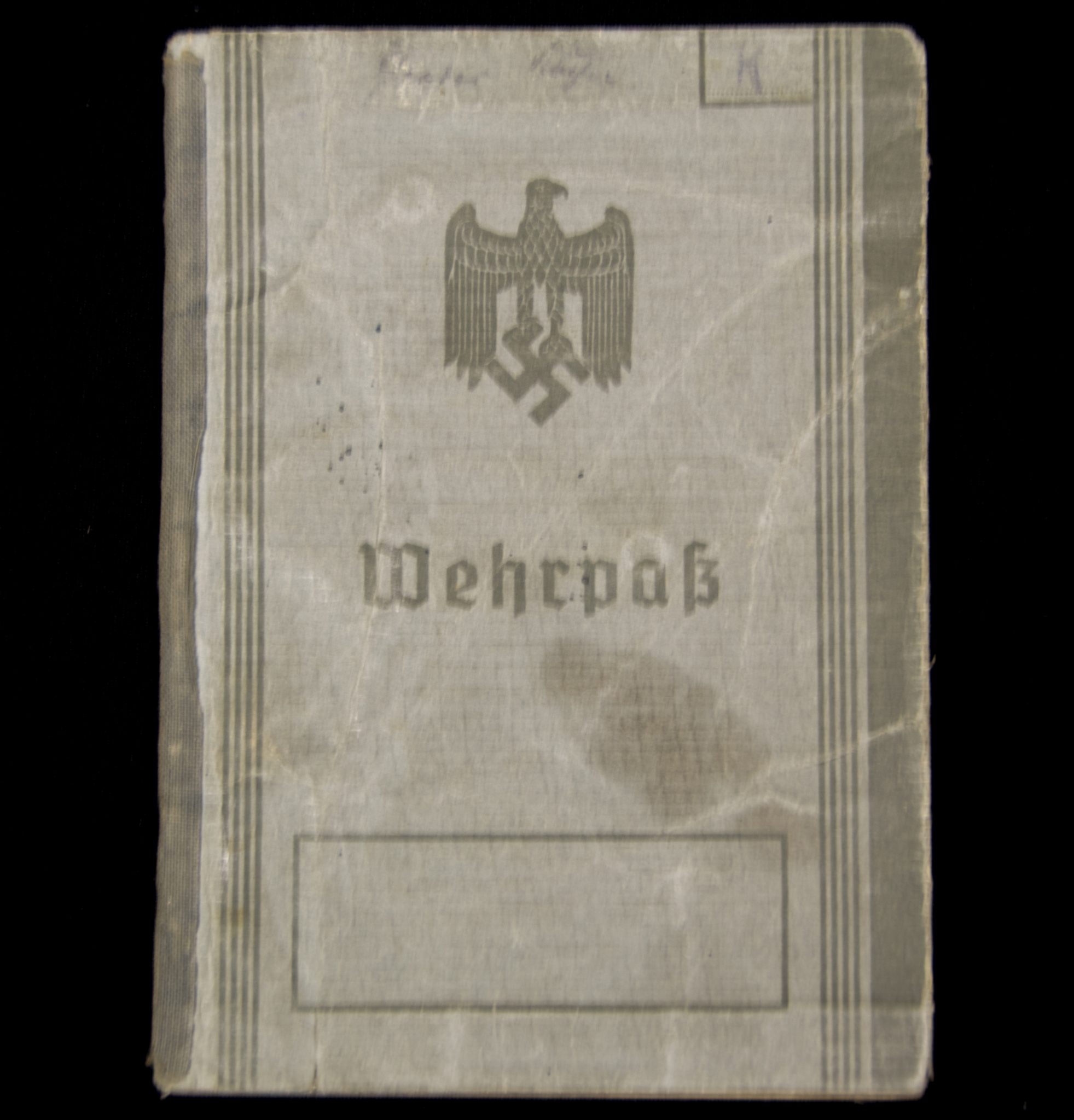 Wehrpass 4./E. (M.G.) Kp. 116 (1939) with EK2 + VWA Black - Image 5