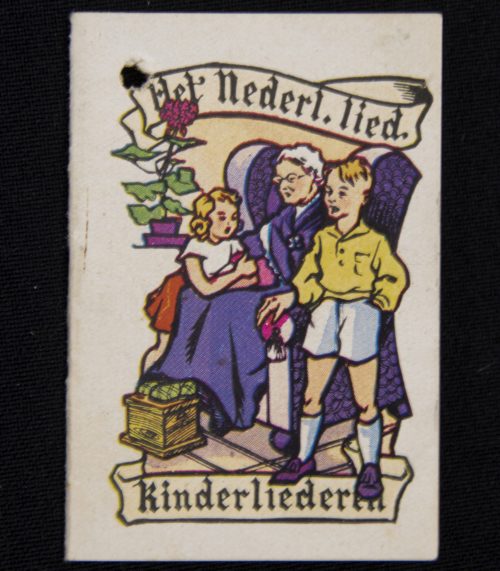 Winterhulp nederland (WHN) Het Nederlandsche Lied Nr.4 Kinderliederen - RARE