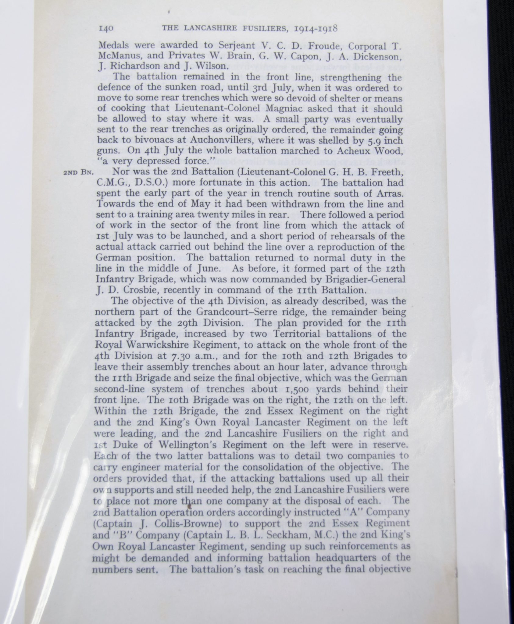 (British Army) First Day of the Somme 1 July 1916 - 1914-15 Star of Second Lieutenant Charlie Drinnan Robertson 4th Bn., Lancashire Fusiliers - Image 24