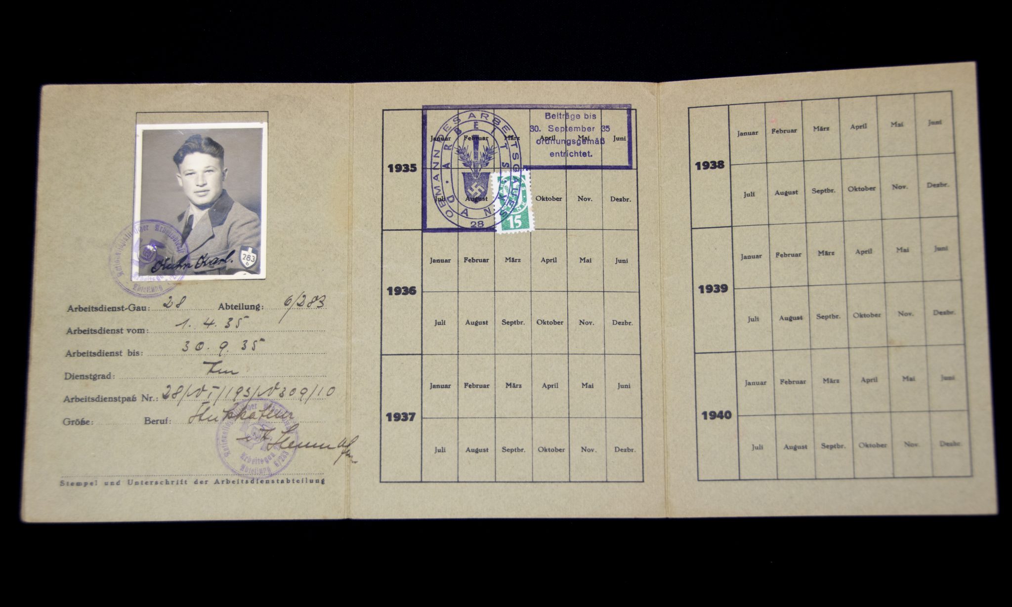 Arbeitsdank Mitgliedskarte + passphoto (2) Arbeitsdank Mitgliedskarte + passphoto