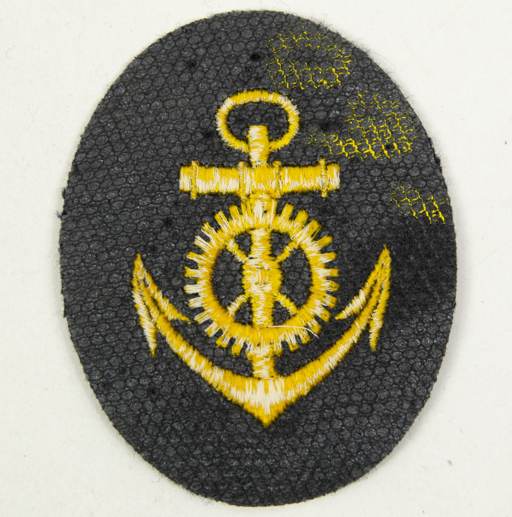 Kriegsmarine (KM) Maschinen Laufbahn insignia (2) Kriegsmarine (KM) Maschinen Laufbahn insignia