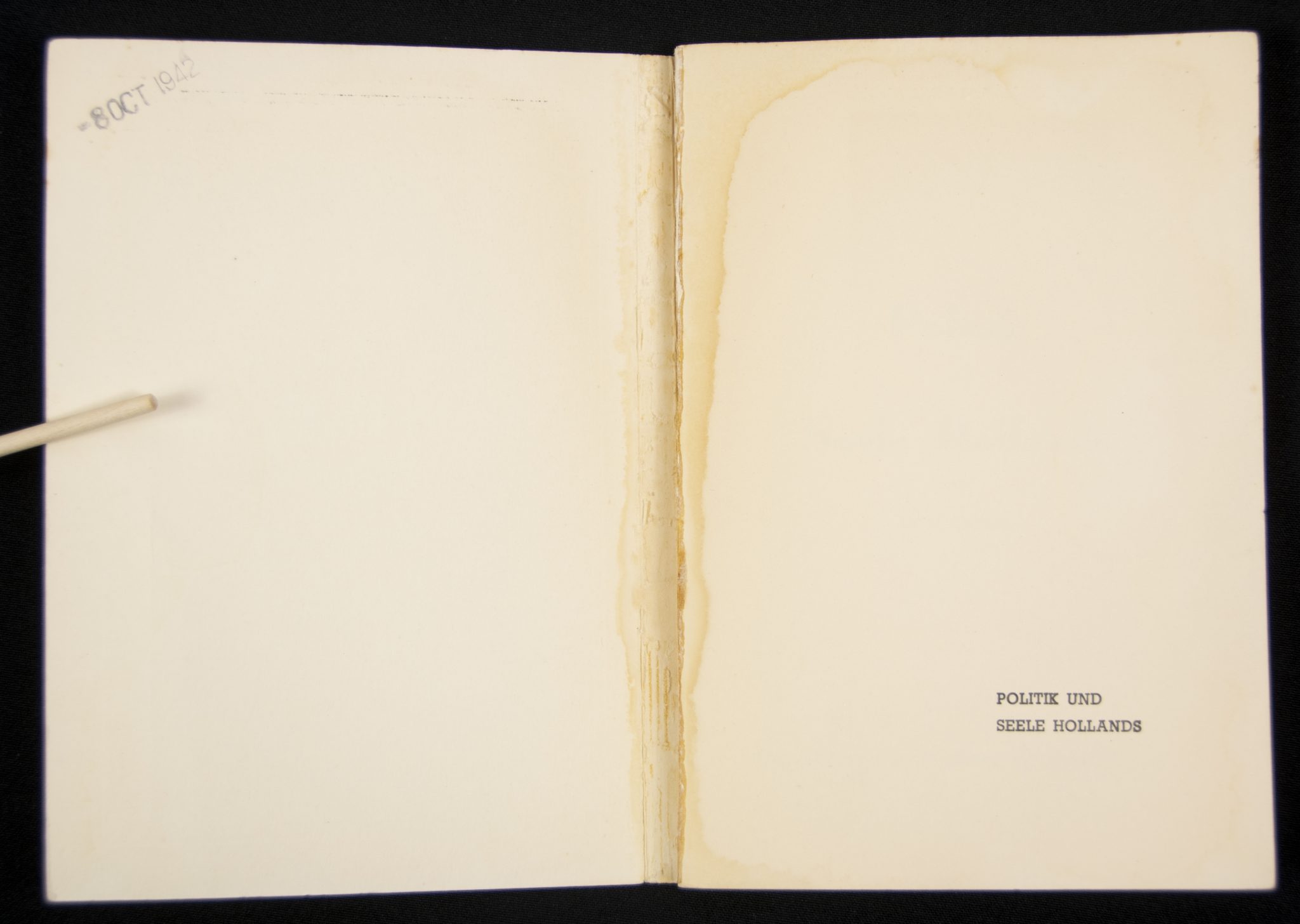 (Book) Dr. H. Krekel – Politik und Seele Hollands (5)