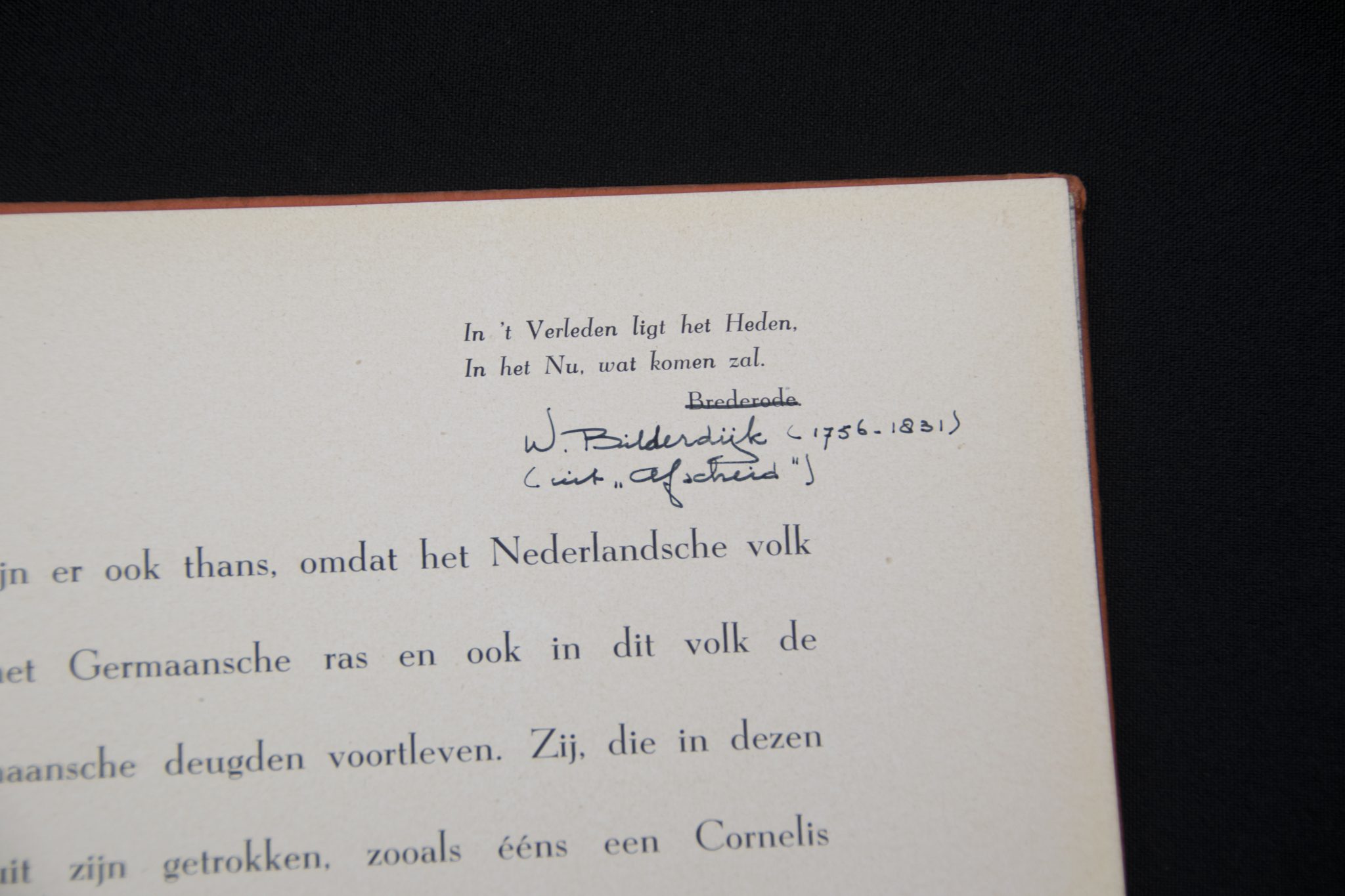 (Book) Dutch Waffen SS - In 't Verleden Ligt het Heden (1944) - with Mooyman photo - Image 5