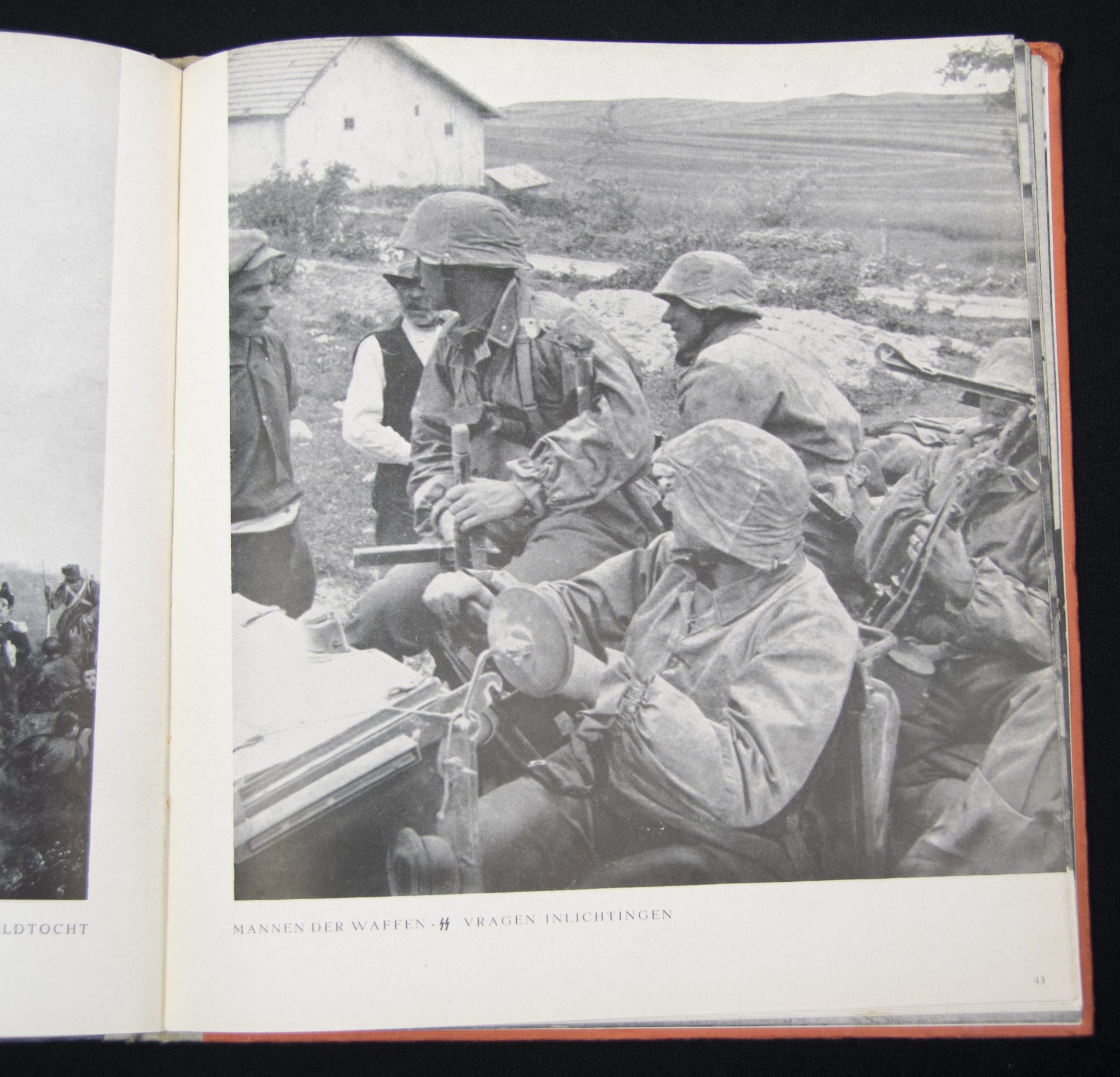 (Book) Dutch Waffen SS - In 't Verleden Ligt het Heden (1944) - with Mooyman photo - Image 11