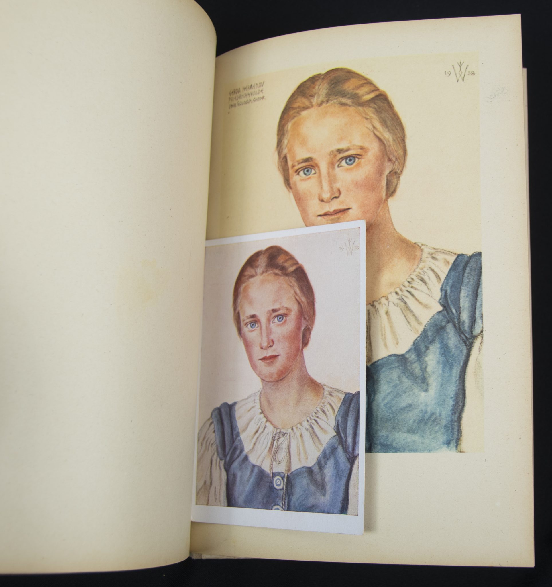 (Book) Wolfgang Willrich - Des Edlen Ewiges Reich + 11 Willrich postcards - Image 14