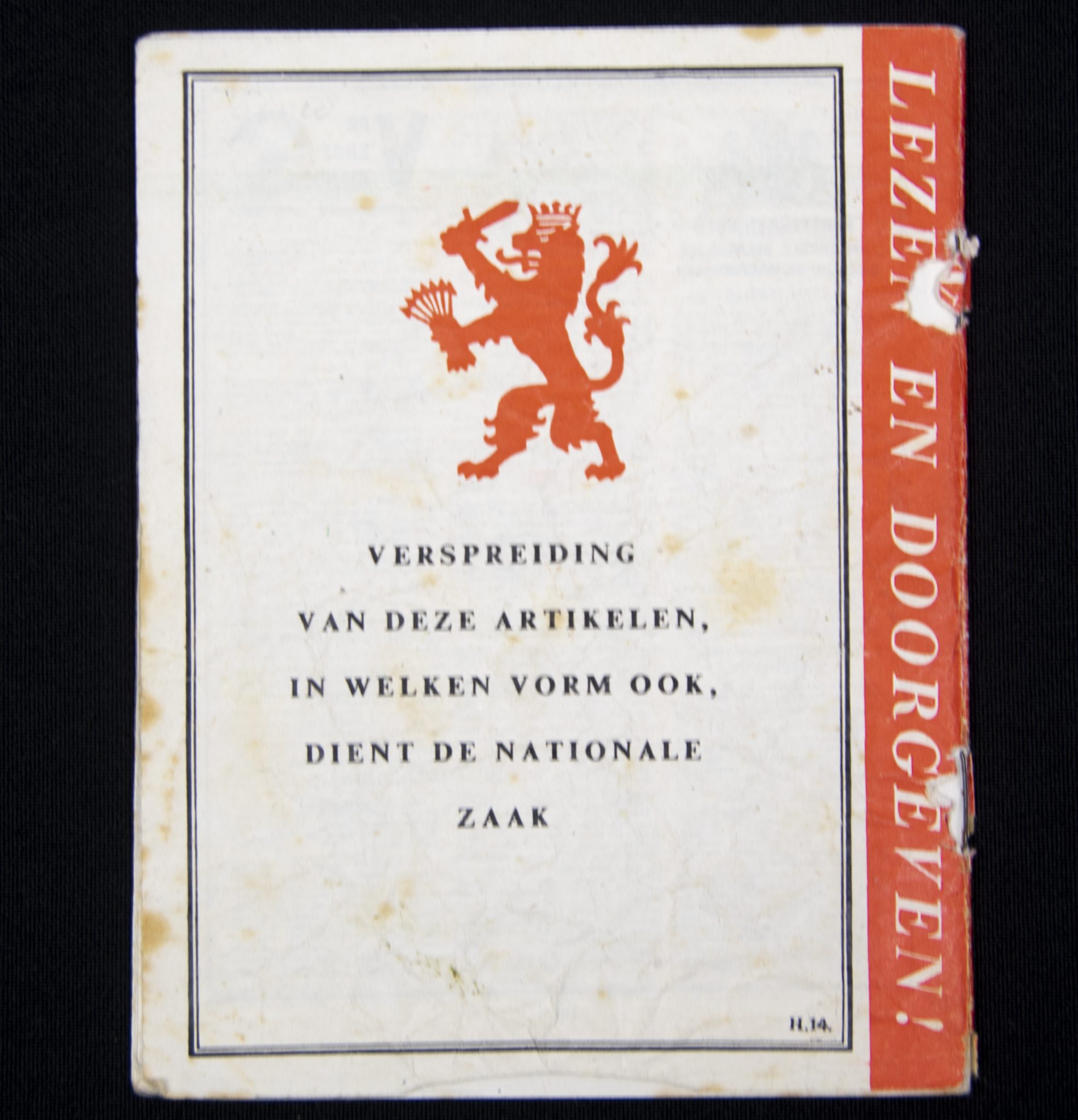 (Booklet) De Wervelwind No.3 Juni 1942