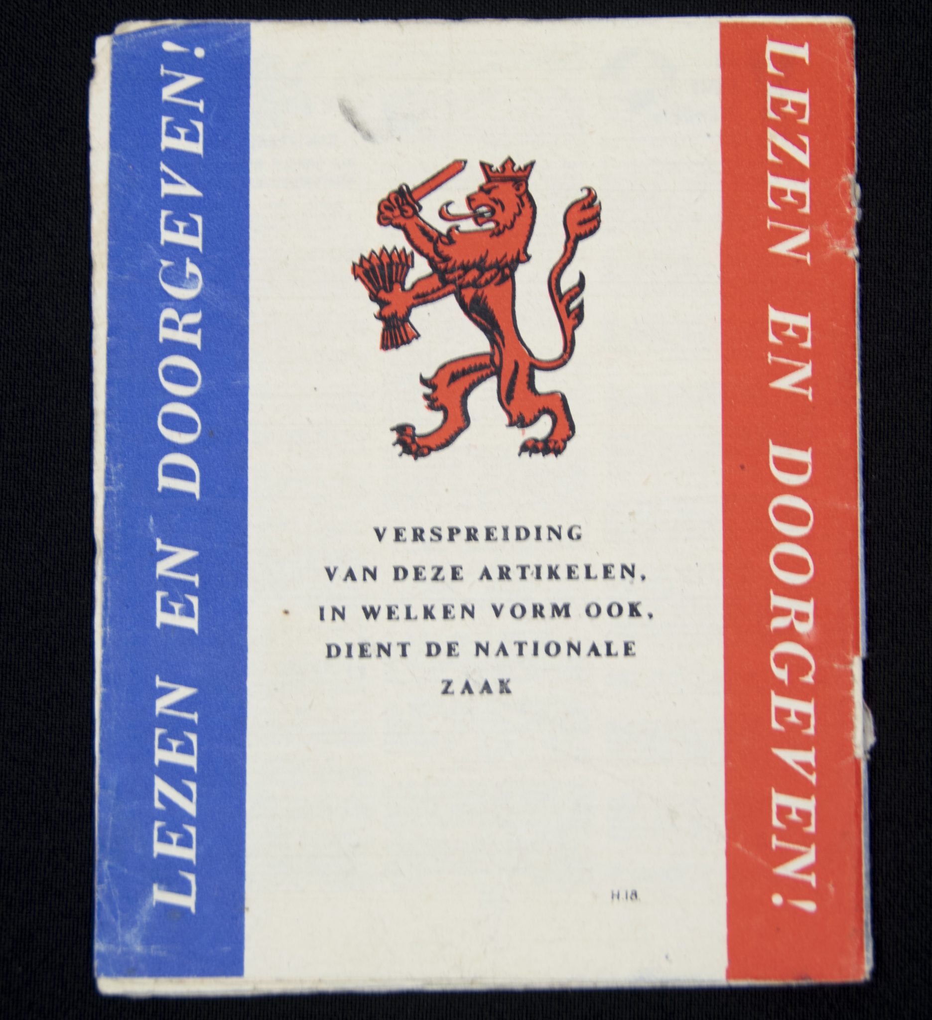 (Booklet) De Wervelwind No.5 Augustus 1942
