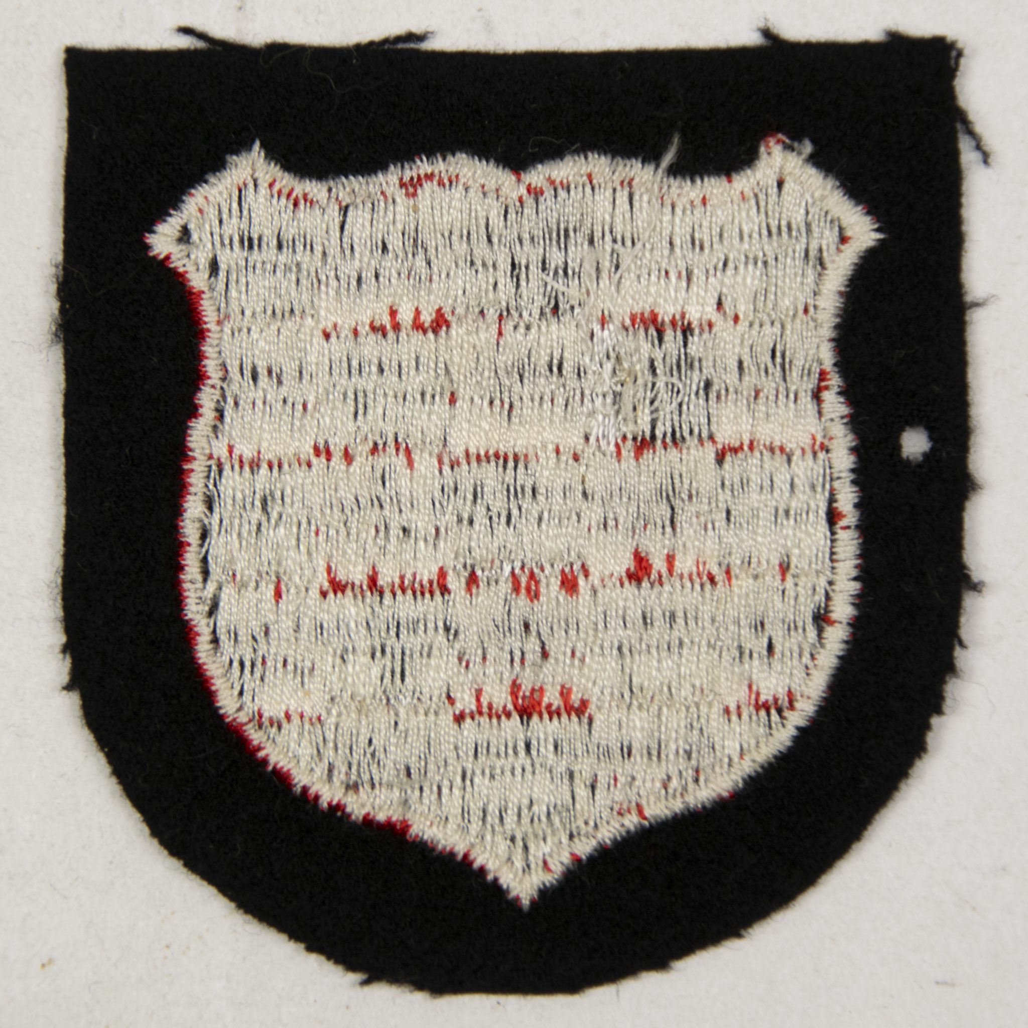 Croatian Waffen-SS volunteer sleeve shield (2) Croatian Waffen-SS volunteer sleeve shield