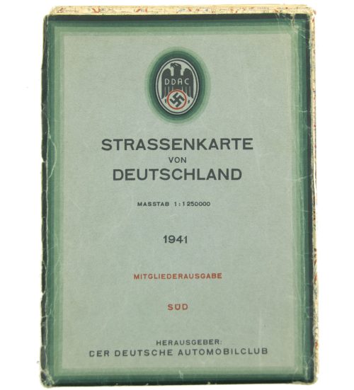 DDAC- Strassenkarte von Deutschland (1941)