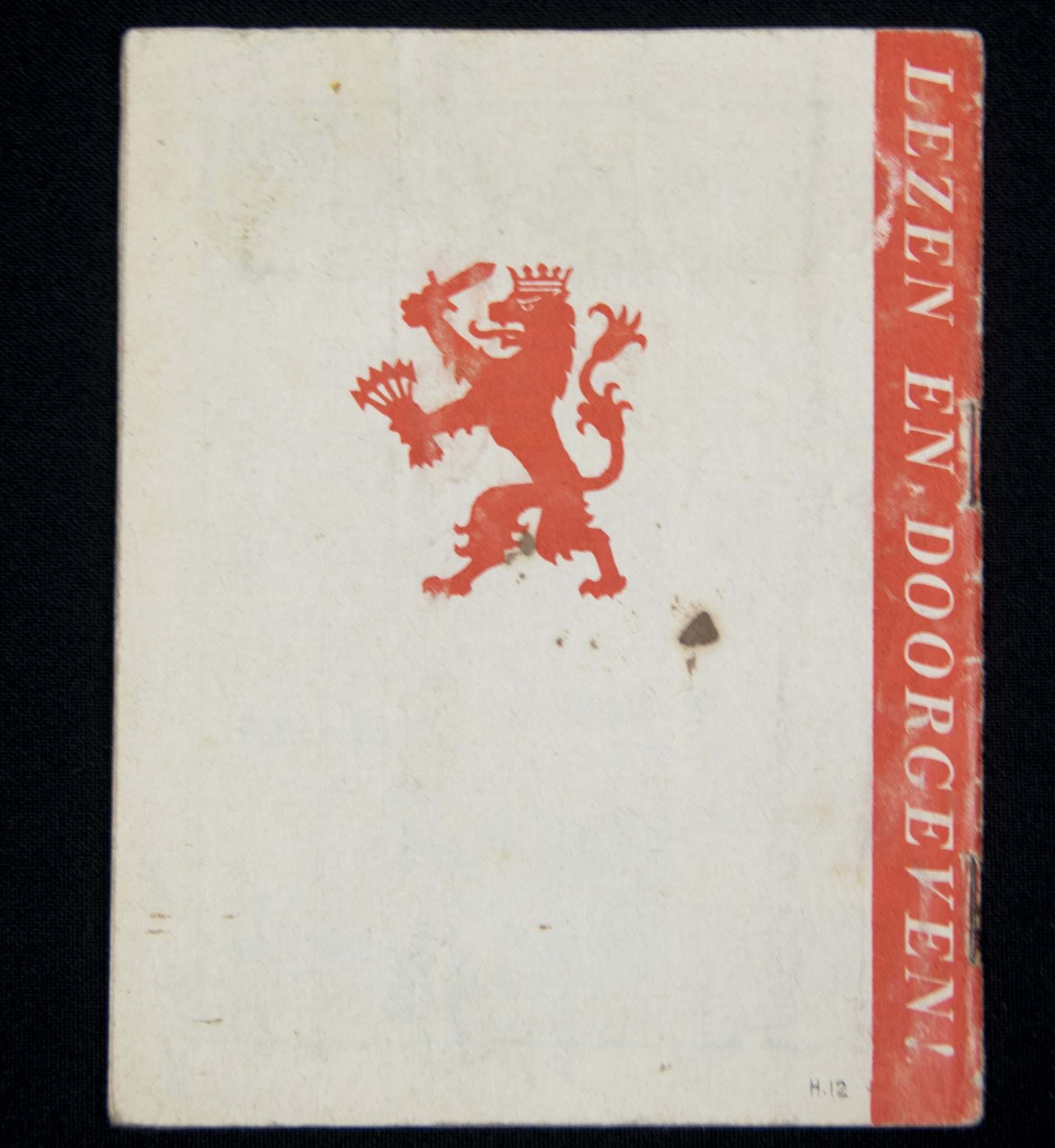 (Resistence Magazine) De Wervelwind Maandblad voor vrijheid, waarheid en recht. No.1