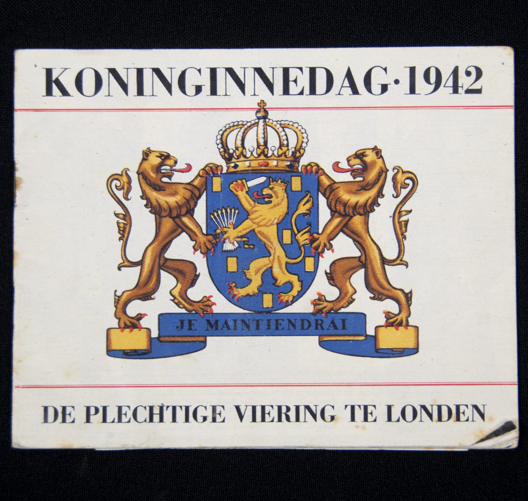 (Dutch Resistance) Koninginnedag 1942 De plechtige viering te Londen (Wervelwind)