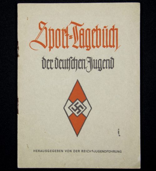 Hitlerjugend (HJ) Sport-Tagebüch der deutschen Jugend