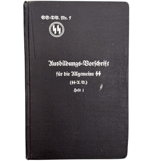SS-Dienst Vorschrift Nr. 5 - Ausbildungsvorschrift für die Allgemeine SS Nr.5 (1937) - Extremely RARE