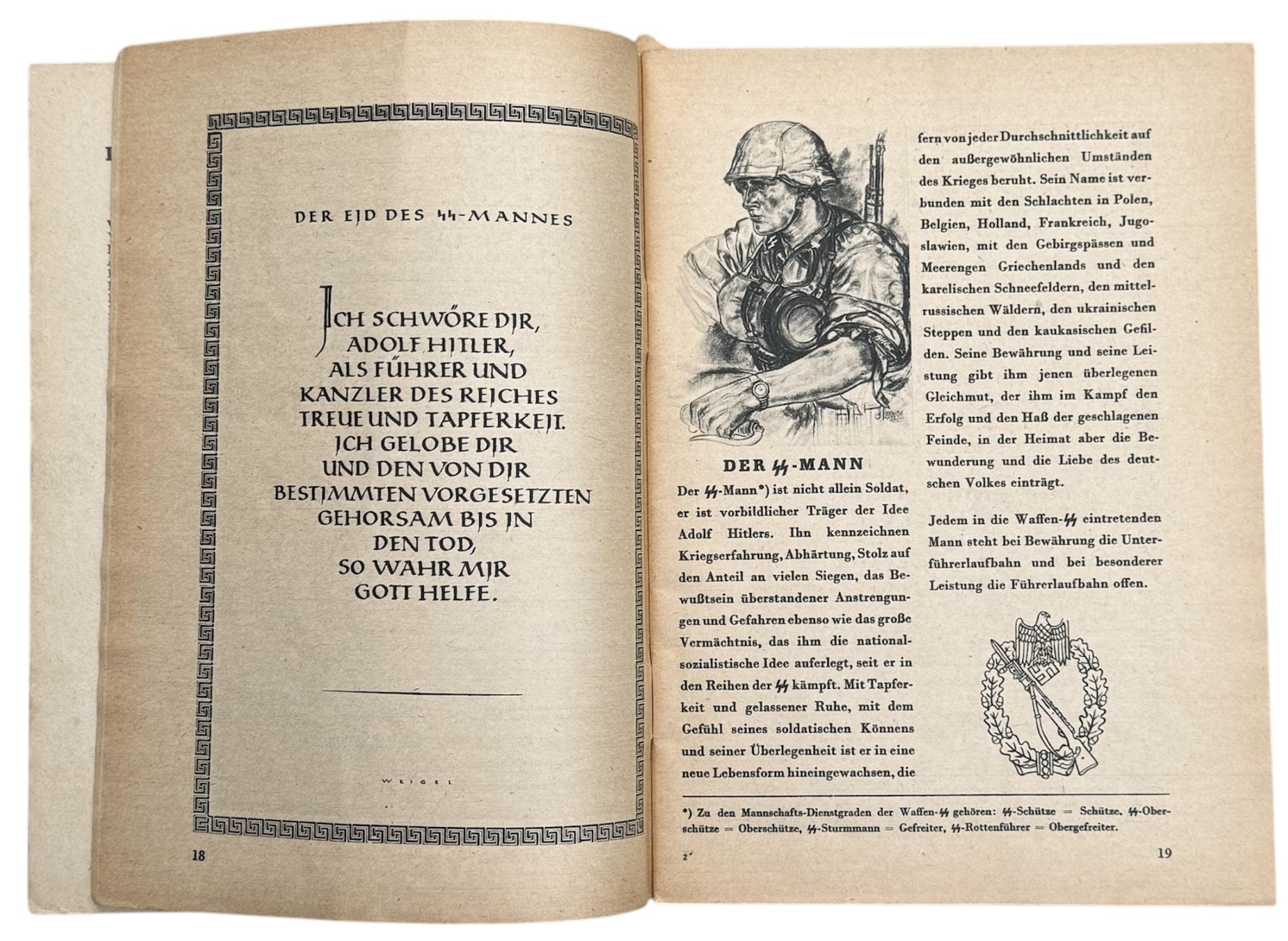 (Brochure) Waffen-SS Dich Ruft die SS (1942) - Image 3