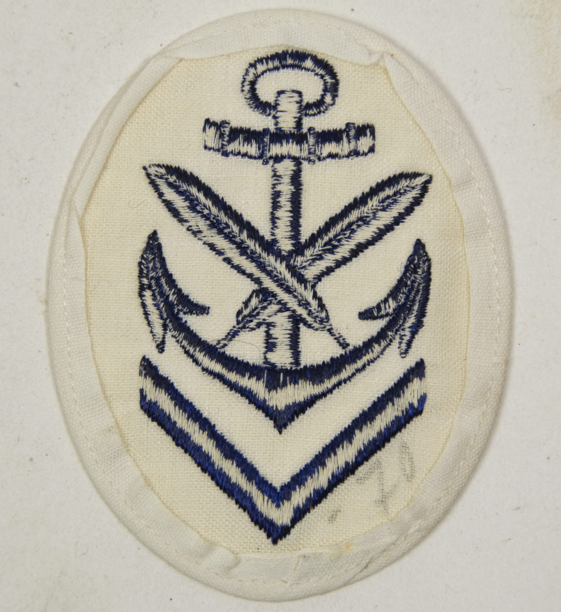 Kriegsmarine (KM) Schreiberobermaat abzeichen (2) Kriegsmarine (KM) Schreiberobermaat abzeichen