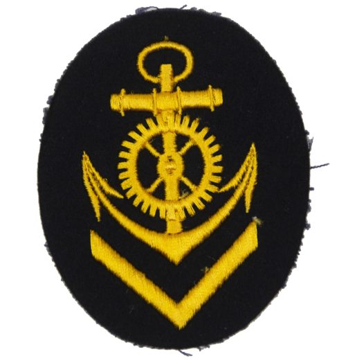Kriegsmarine (KM) senior enigine sleeve insignia