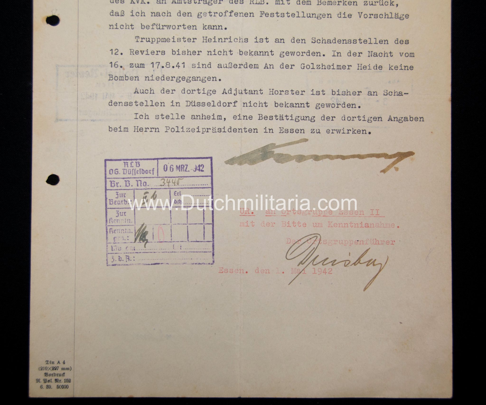 Kriegsverdienstkreuz (KVK) Vorschlagliste and documents (extremely rare!)