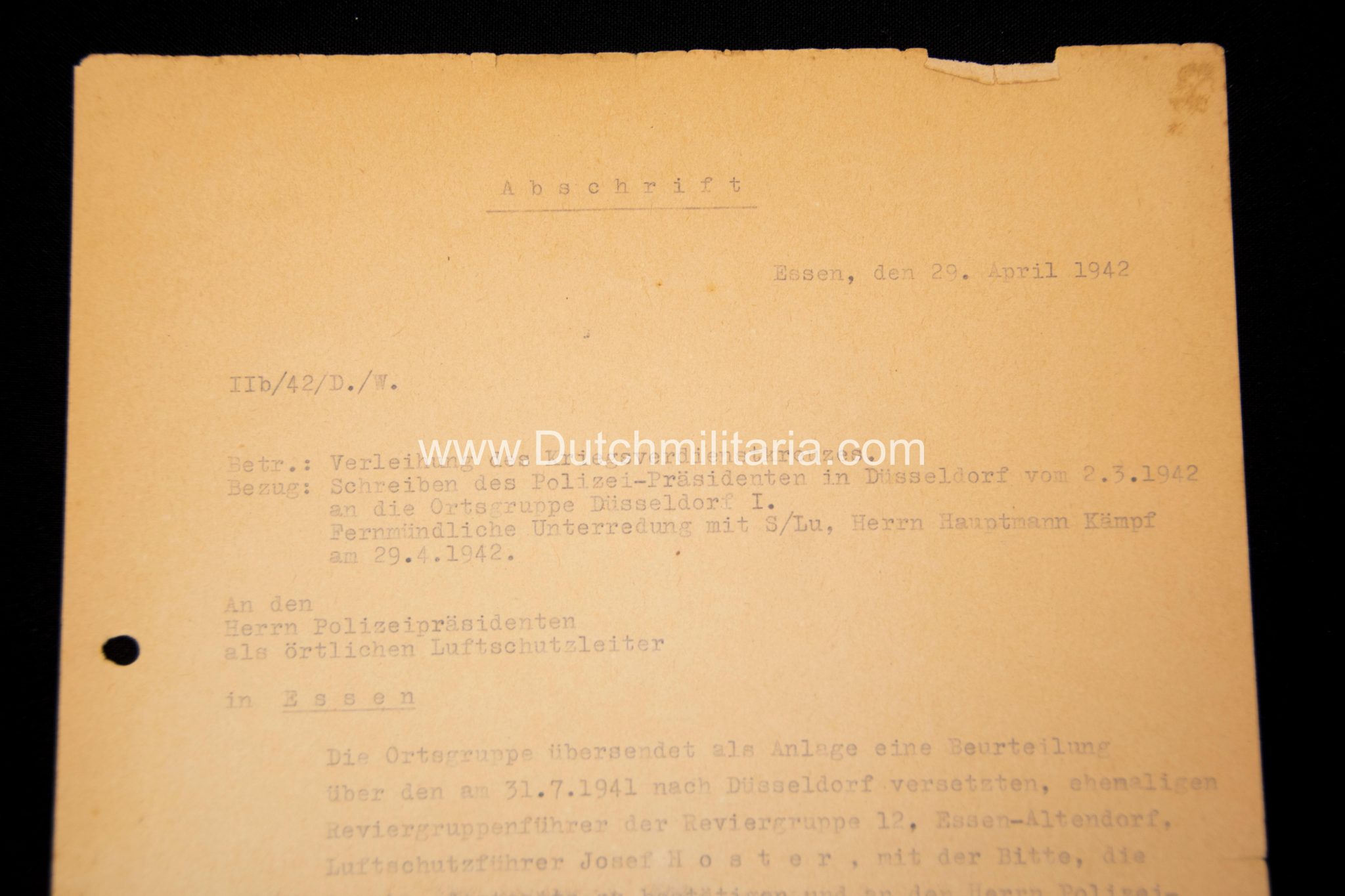 Kriegsverdienstkreuz (KVK) Vorschlagliste and documents (extremely rare!) - Image 17