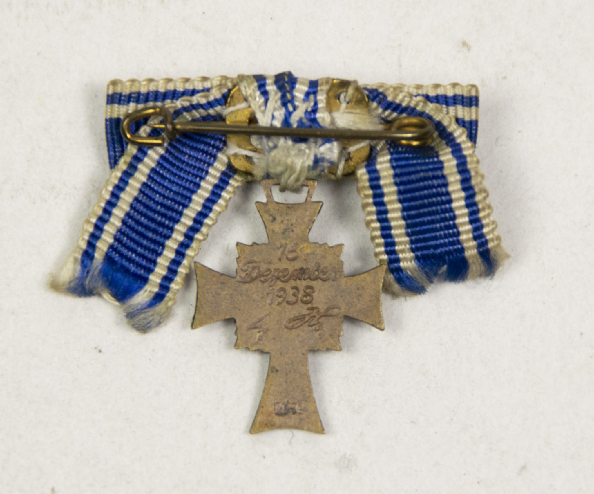 Motherscross Mutterkreuz bronze miniature (MM L1 Paul Meybauer) – RARE (1) Motherscross Mutterkreuz bronze miniature (MM L1 Paul Meybauer) - RARE