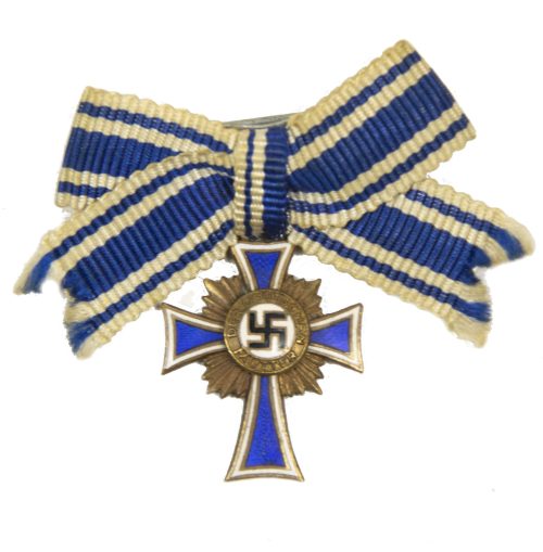 Motherscross Mutterkreuz bronze miniature (MM L14 Friedrich Orth) - RARE