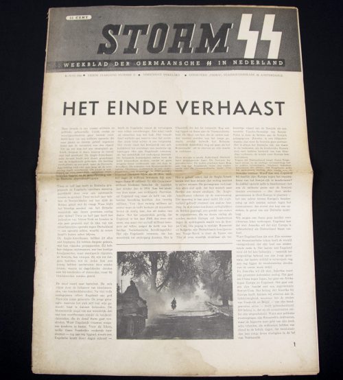 (Newspaper) Storm SS – Vierde Jrg. Nr. 11 – 16 Juni 1944