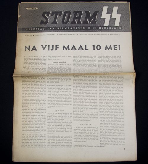 (Newspaper) Storm SS – Vierde Jrg. Nr. 6 – 12 mei 1944