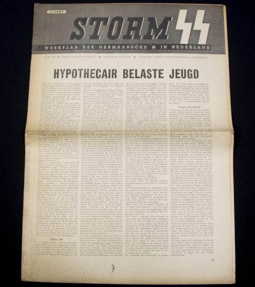 (Newspaper) Storm SS – Vierde Jrg. Nr. 7 – 19 mei 1944