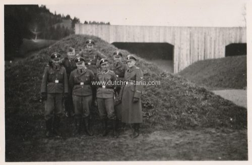 (Photo) Nederlansche SS (Dutch SS) (9x6cm)