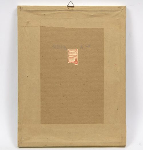 (Photo) Original framed SS portrait (28x20cm)