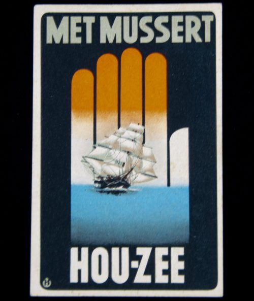 (Postcard) NSB Met Mussert Hou-Zee