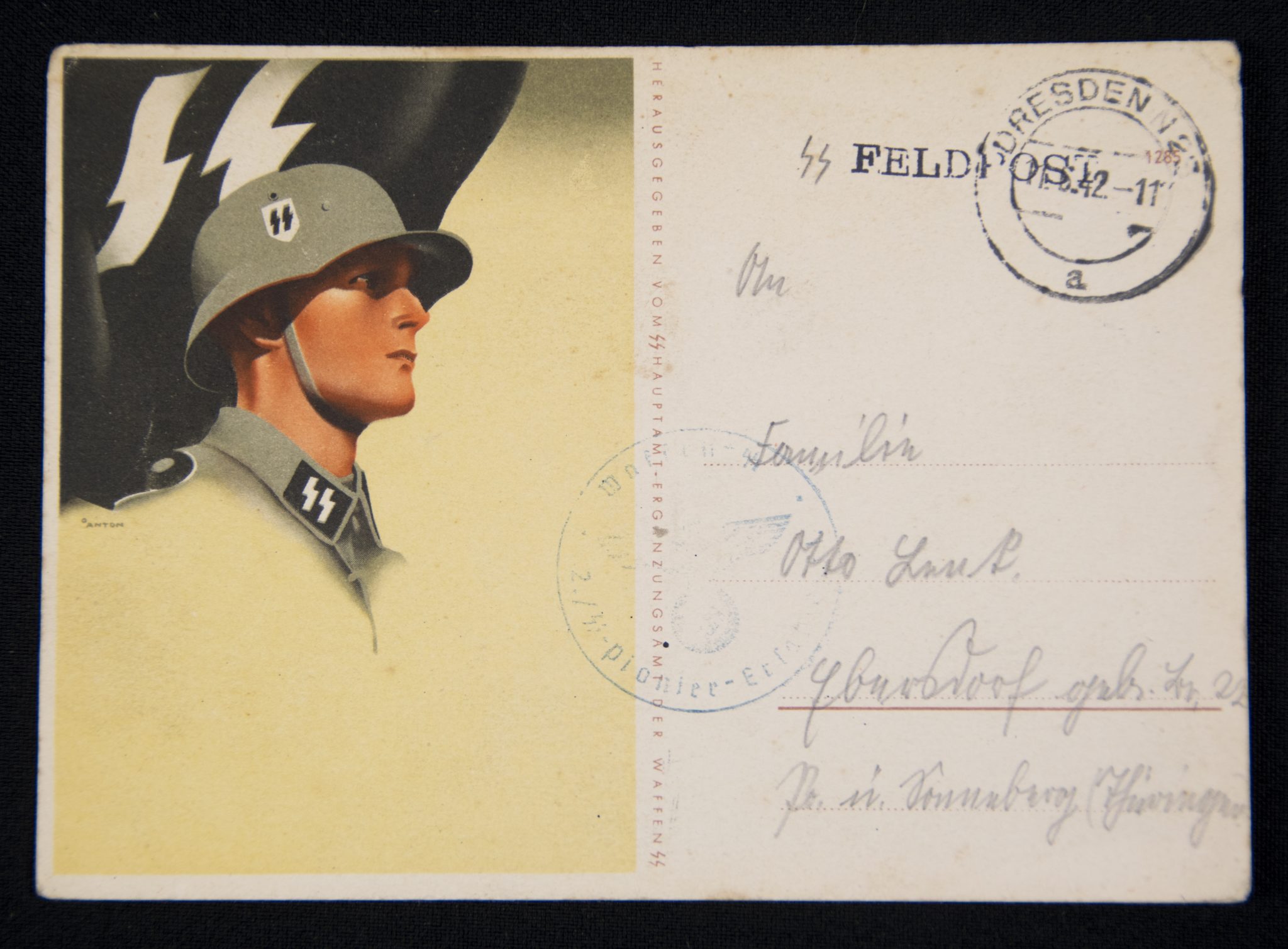 (Postcard) SS by artist Anton – RARE (2)