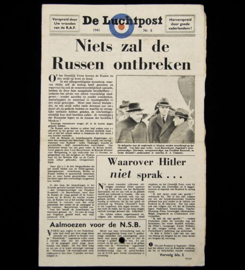 (Resistence Magazine) De Luchtpost Nr.8 (1941)