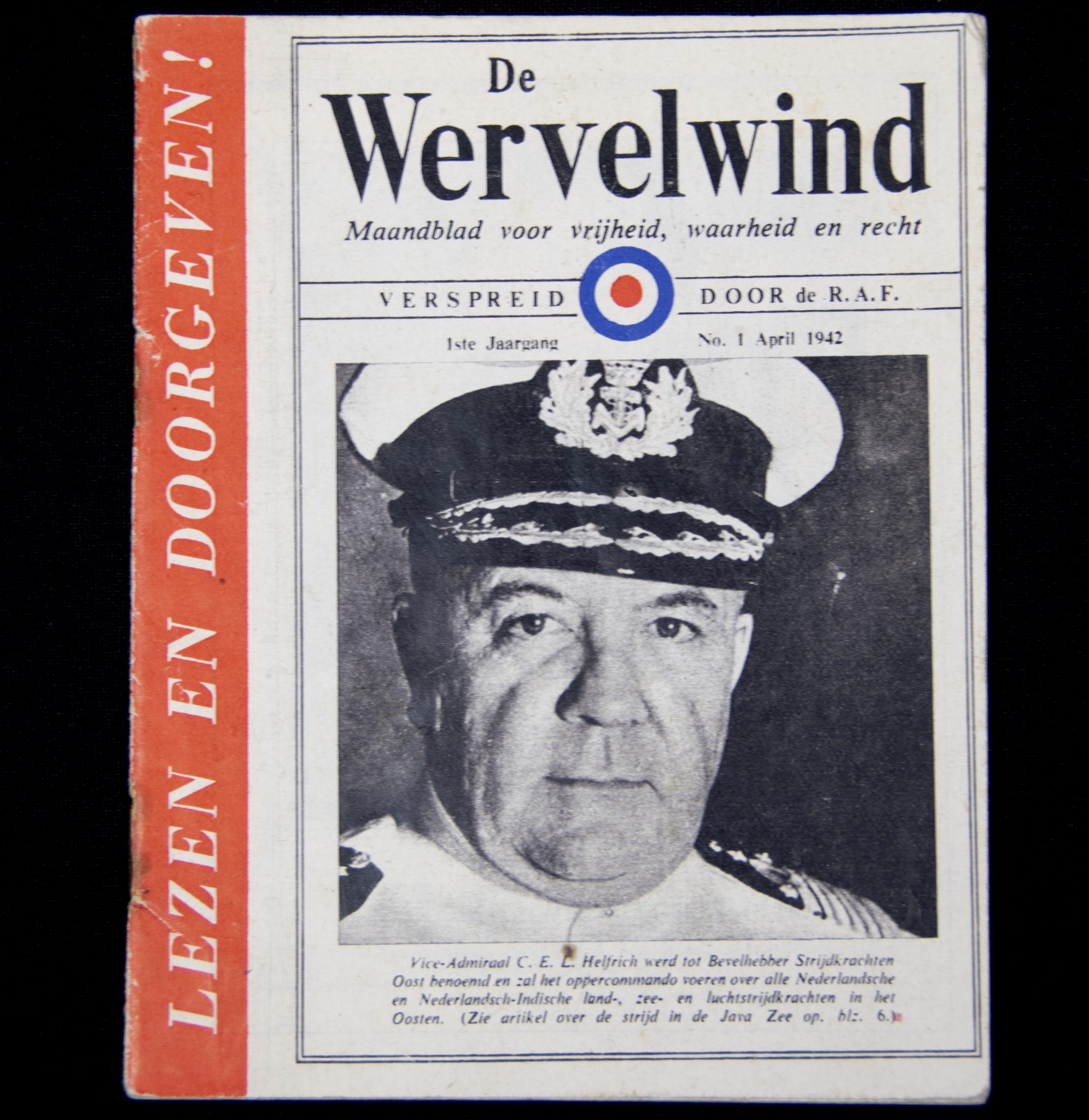 (Resistence Magazine) De Wervelwind Maandblad voor vrijheid, waarheid en recht. No.1