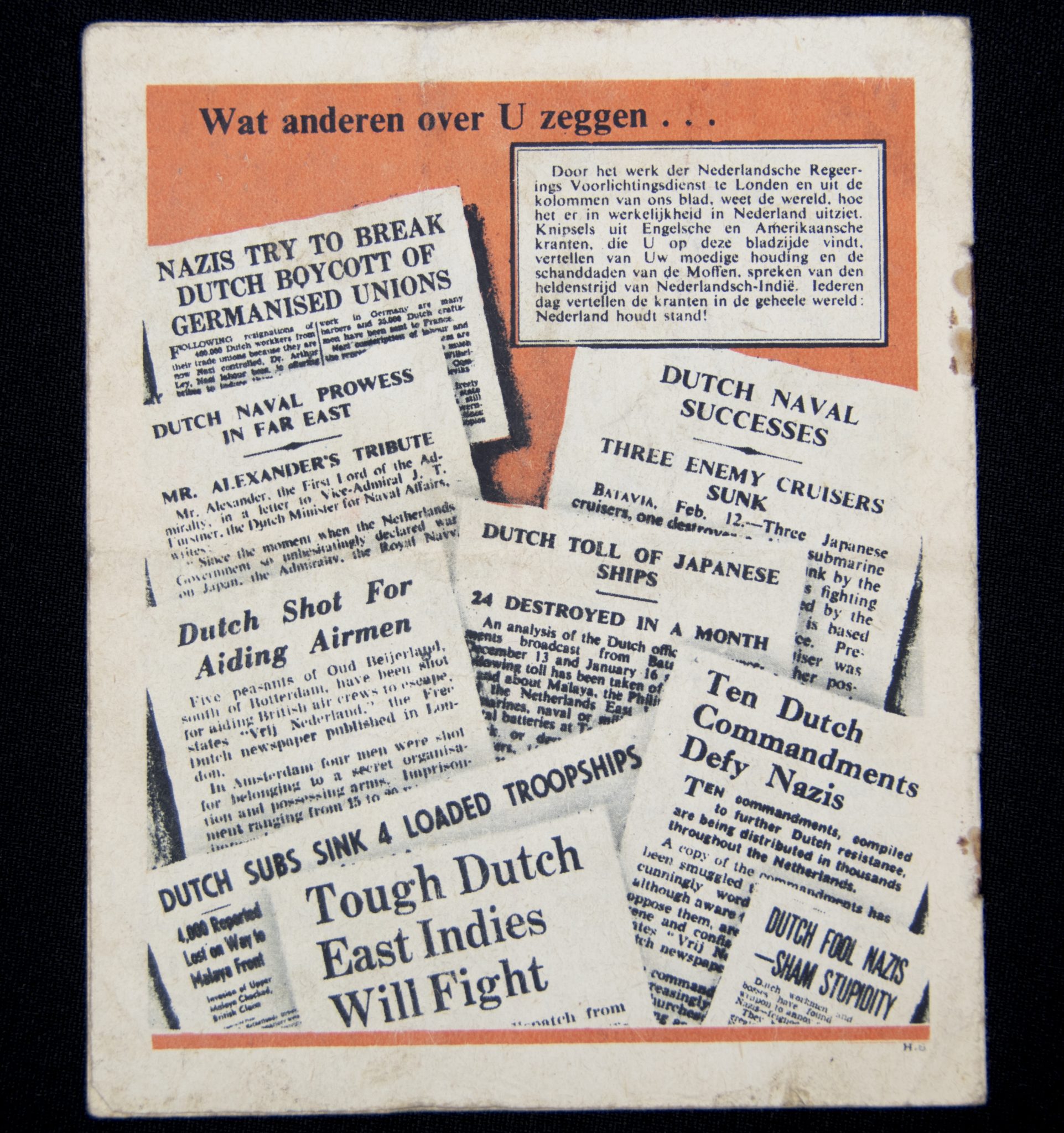 (Resistence Magazine) Vrij nederland - Je Maintiendrai (Pre-Wervelwind edition!)