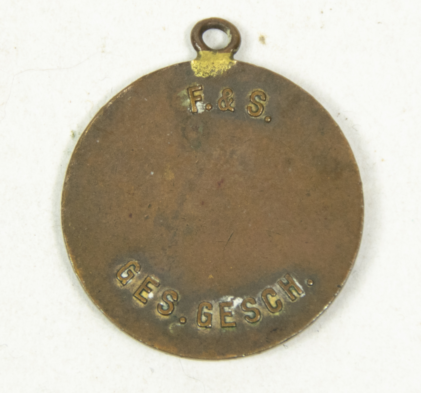 Schleswig-Holsteiner Bund (SHB) UP EWIG UNGEDEELT memberbadge hanger variation for female members - rare