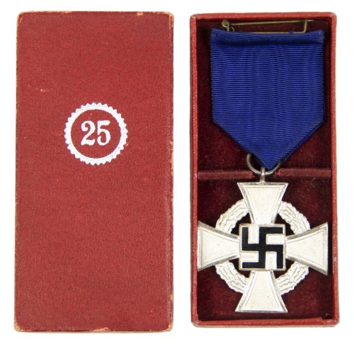 Treue Dienst 25 Jahre + etui (MM Wächtler & Lange)