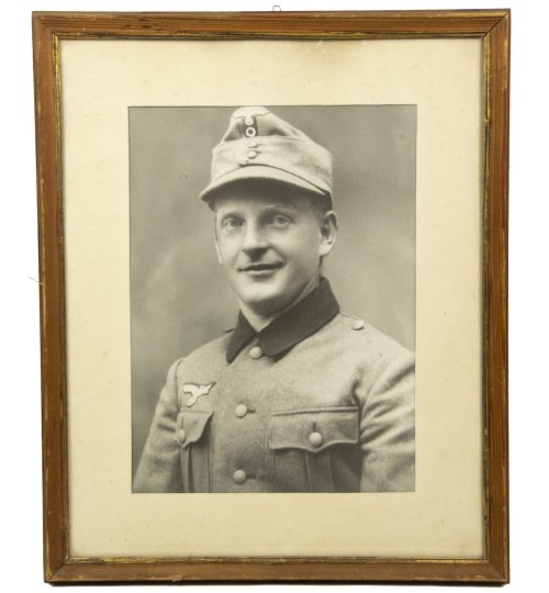 Wehrmacht (Heer) large framed photo (56 x46 cm)