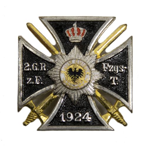 2.Garde-Rgt. zu Fuß Berlin - Verdienstkreuz mit Schwertern ab 1924