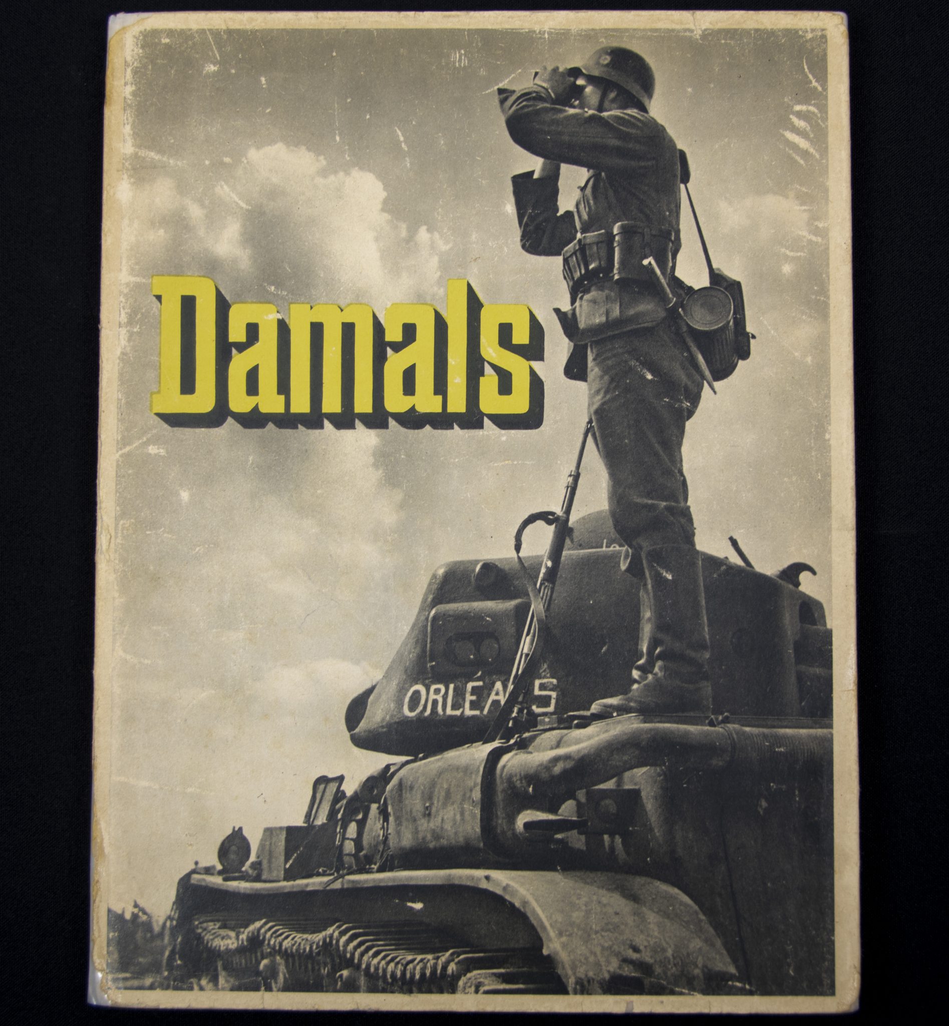 (Book) Damals - Erinnerungen an grosse Tage der SS-Totenkopf-Division im französischen Feldzug - with SS dedication (1940)