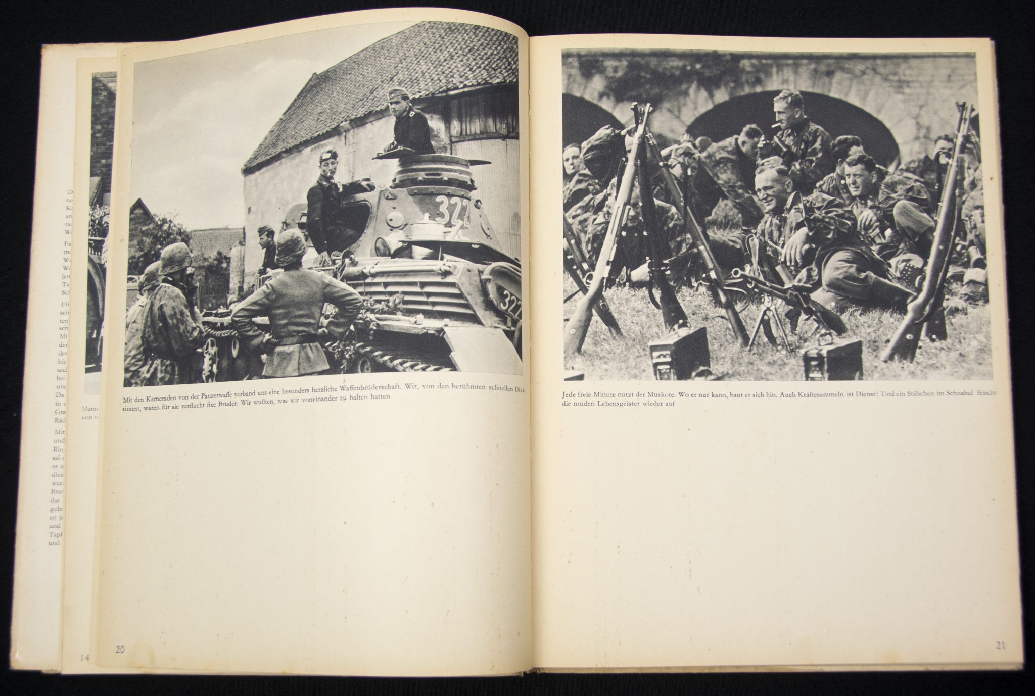 (Book) Damals - Erinnerungen an grosse Tage der SS-Totenkopf-Division im französischen Feldzug - with SS dedication (1940) - Image 12