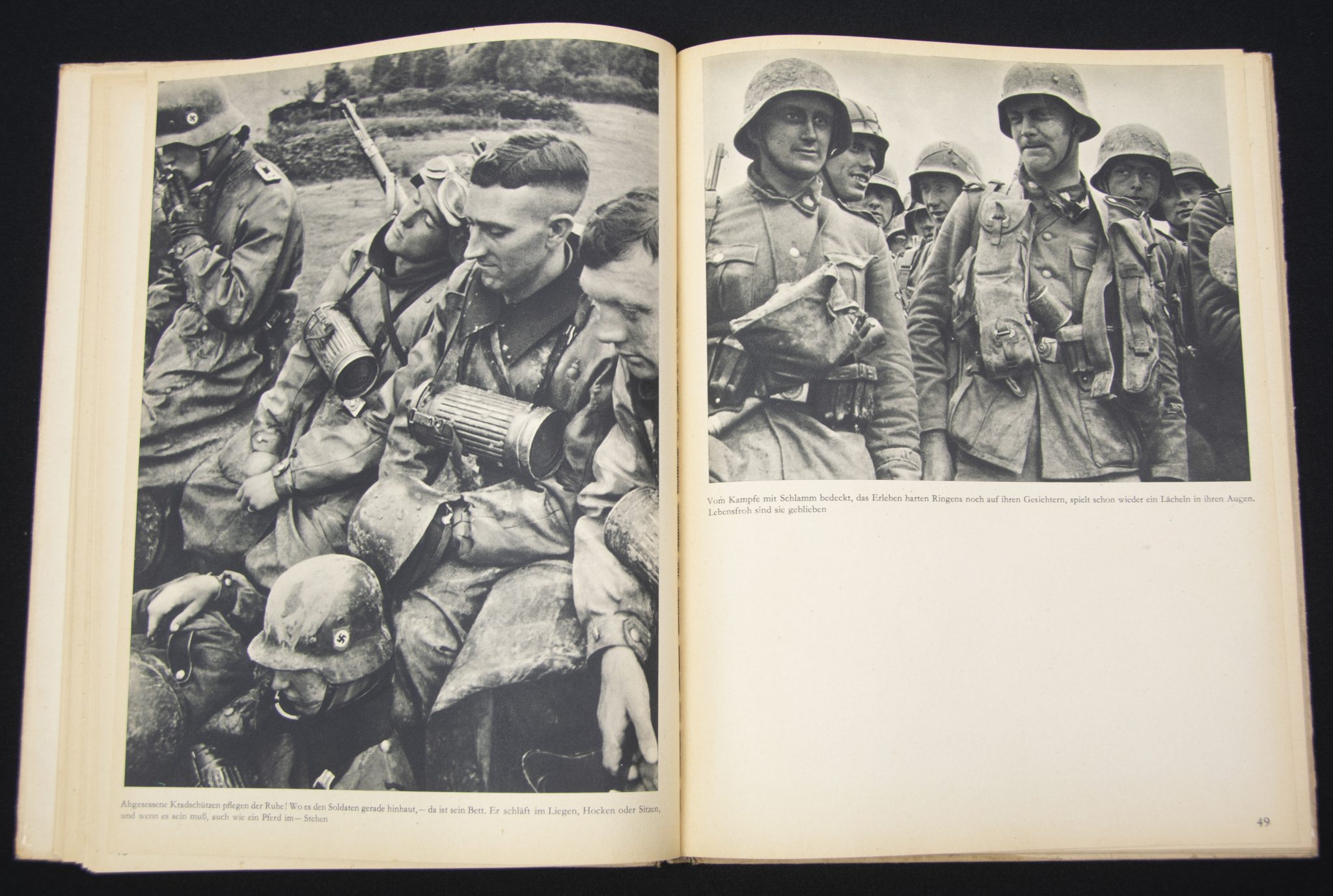(Book) Damals - Erinnerungen an grosse Tage der SS-Totenkopf-Division im französischen Feldzug - with SS dedication (1940) - Image 14