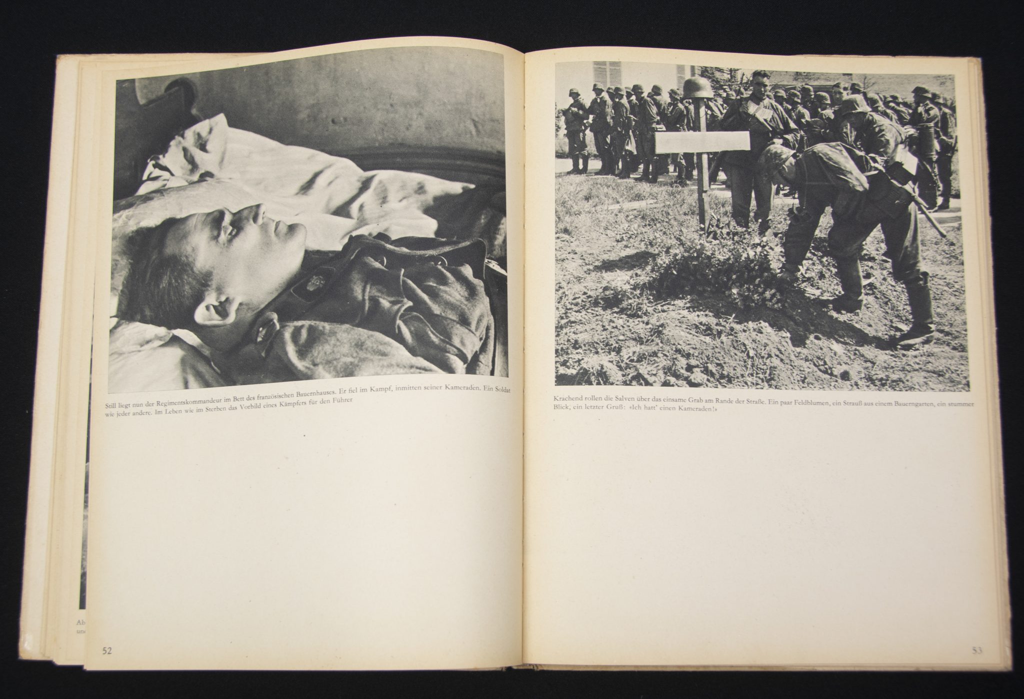 (Book) Damals - Erinnerungen an grosse Tage der SS-Totenkopf-Division im französischen Feldzug - with SS dedication (1940) - Image 15