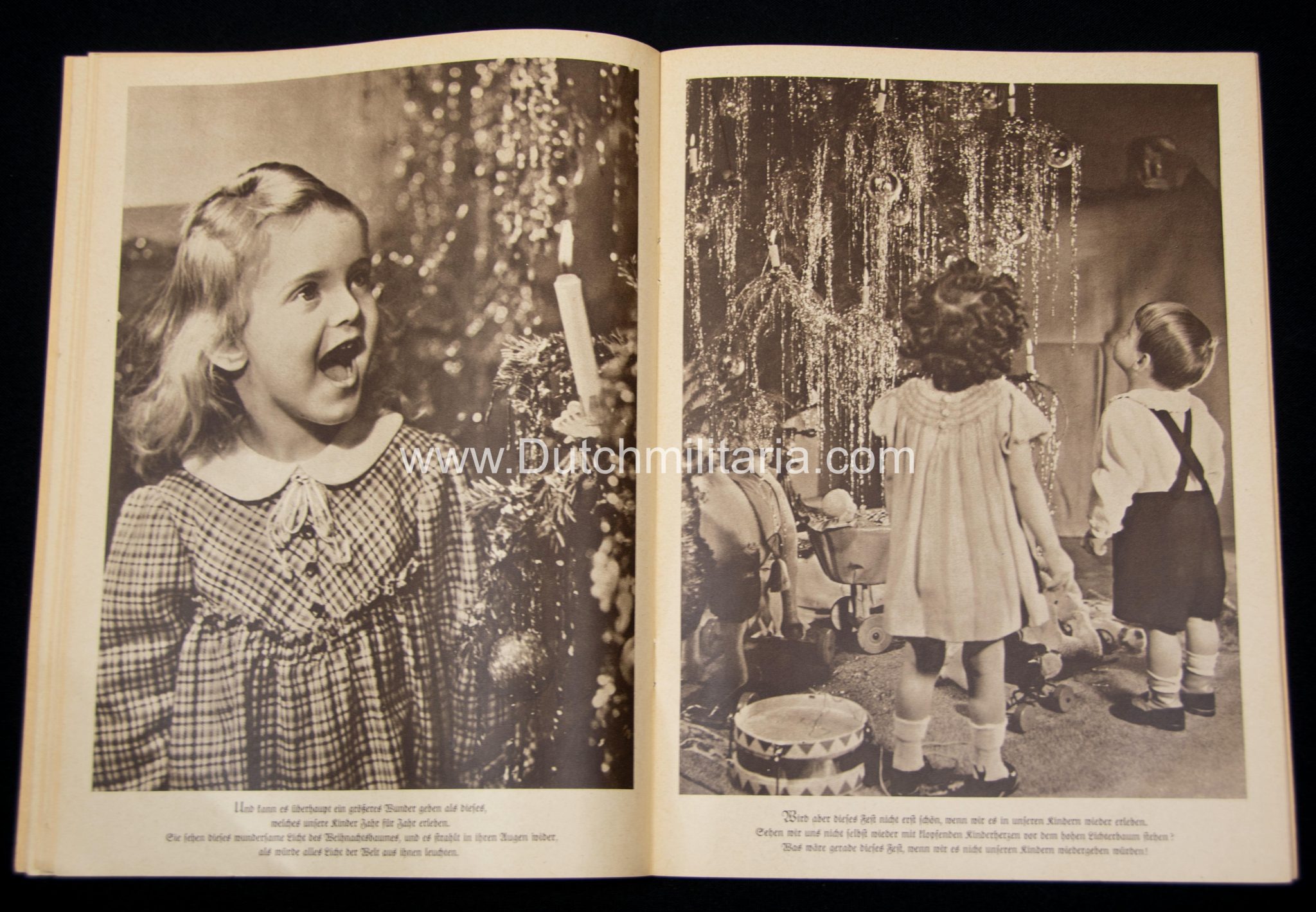 (Book) Der Reichsführer SS - Weihenacht (with Julleuchter and Motherscross image) (194x) - Extremely rare