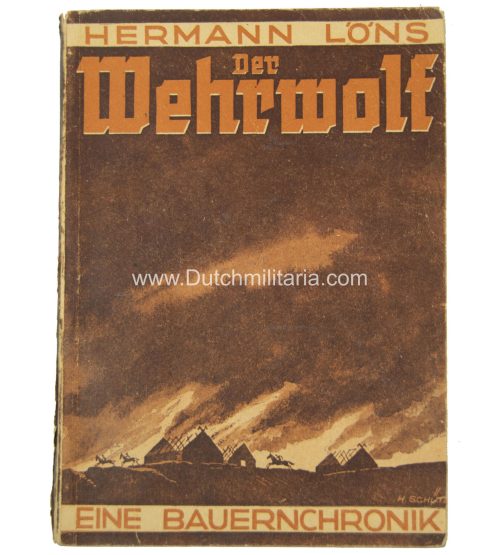 (Book) Hermann Löns - Der Wehrwolf - Sonderausgabe des SS-Wirtschafts-Verwaltungsamtes - Very Rare