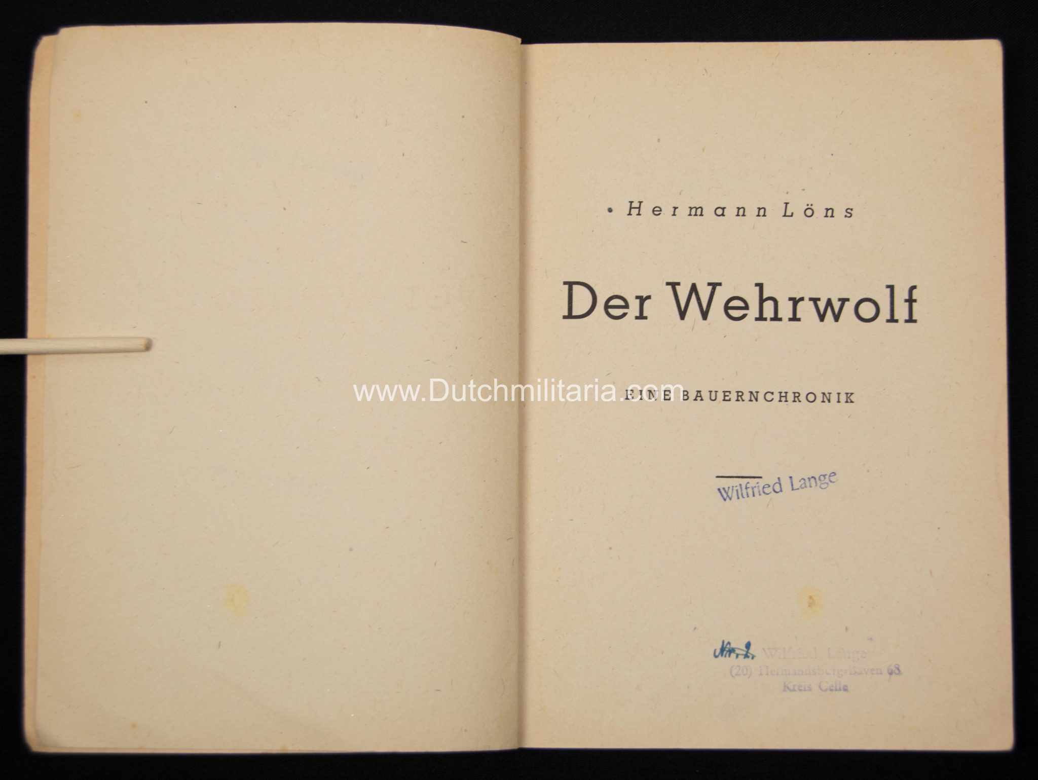 Holger Comissie Willrich Soldaten des Reiches 750,-