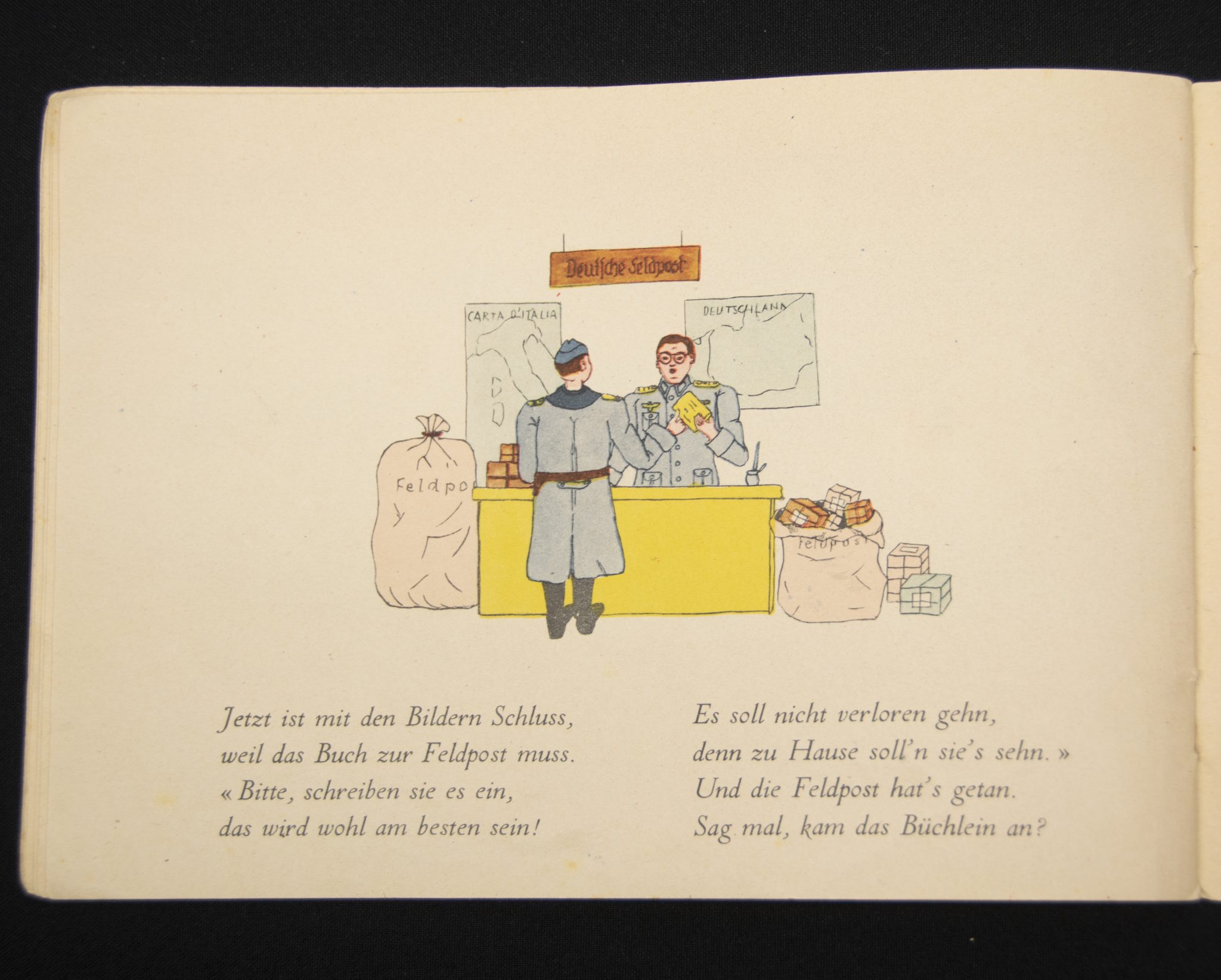 (Book) SS Oblt. Walter Reichardt, Italienreise Ein Kriegsbilderbuchlein für die Kleinen daheim