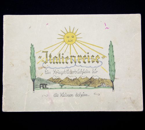 (Book) SS Oblt. Walter Reichardt, Italienreise Ein Kriegsbilderbuchlein für die Kleinen daheim