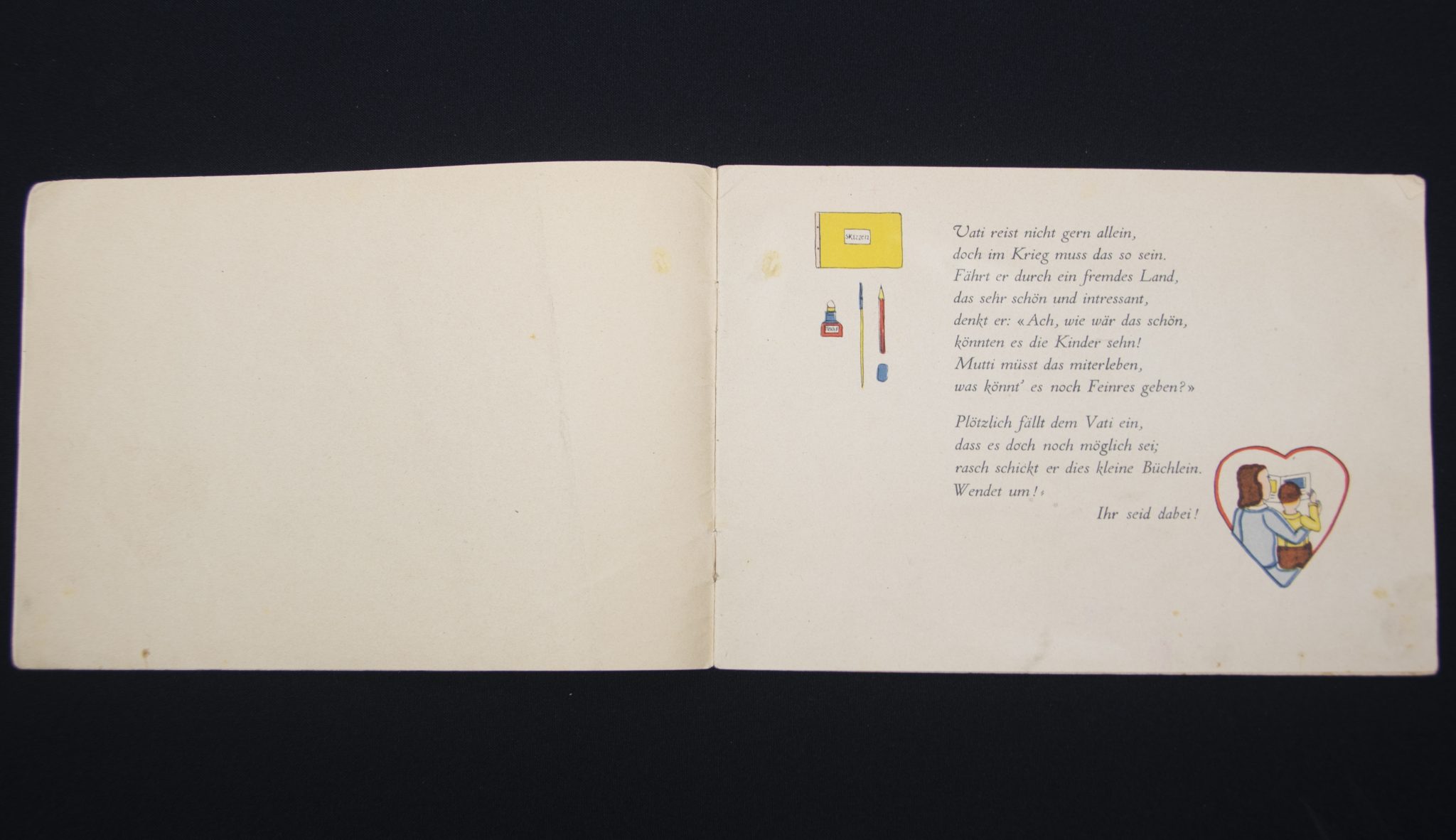 (Book) SS Oblt. Walter Reichardt, Italienreise Ein Kriegsbilderbuchlein für die Kleinen daheim